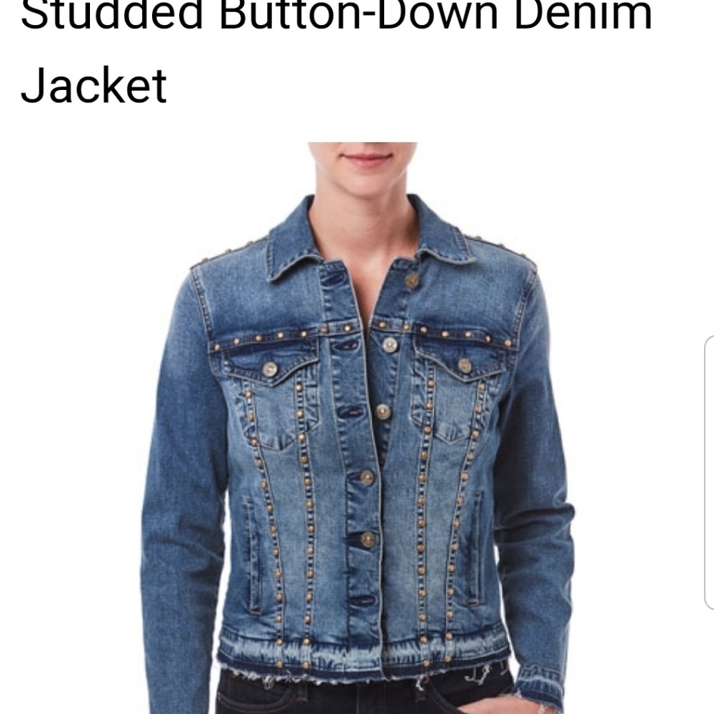 Studded Denim Jacket